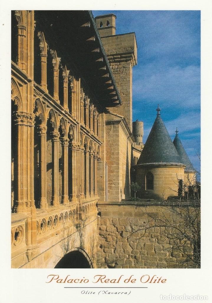 Postales: N&ordm; 22105 POSTAL PALACIO REAL DE OLITE NAVARRA - Foto 1