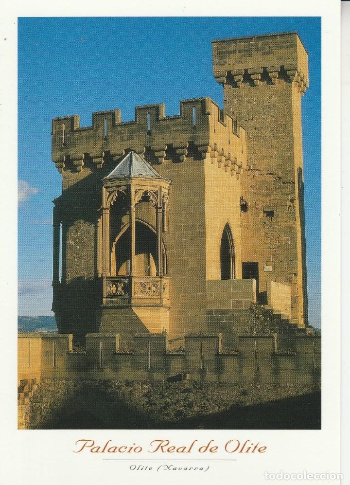 Postales: N&ordm; 22015 POSTAL PALACIO REAL DE OLITE NAVARRA - Foto 1