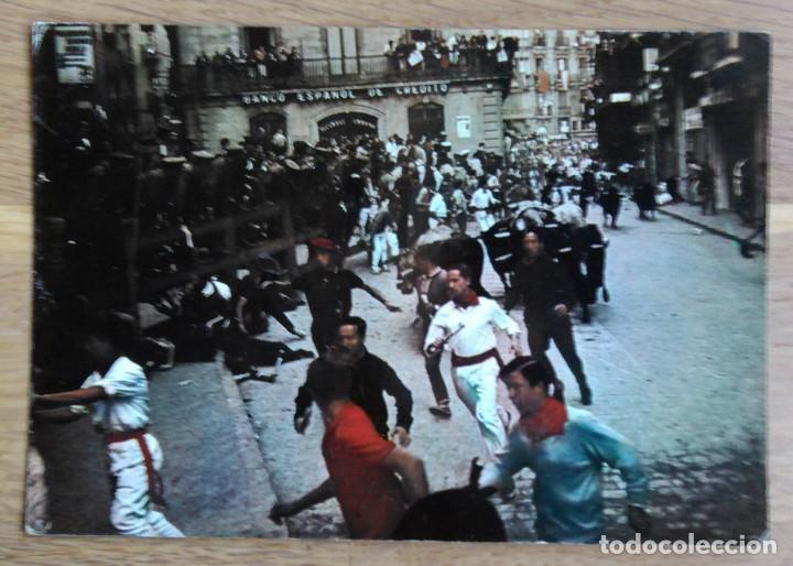 Postales: PAMPLONA - ENCIERRO - Foto 1