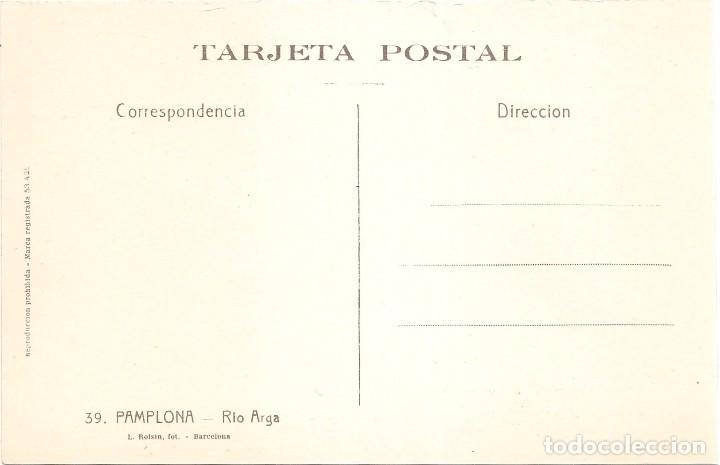 Postales: PAMPLONA RIO ARGA - Foto 2