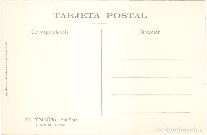 Postales: PAMPLONA RIO ARGA - Foto 2