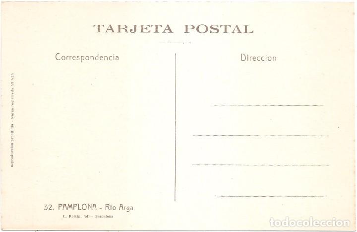 Postales: PAMPLONA RIO ARGA - Foto 2