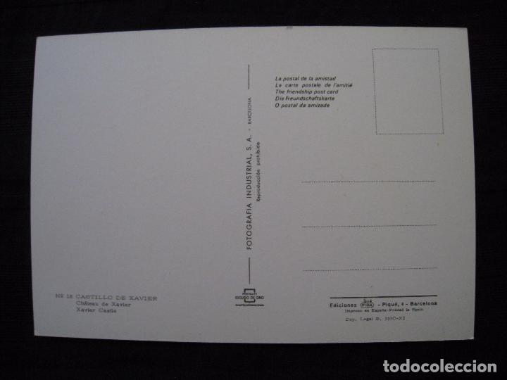 Postales: POSTAL - N&ordm; 18 - CASTILLO DE XAVIER. - Foto 3