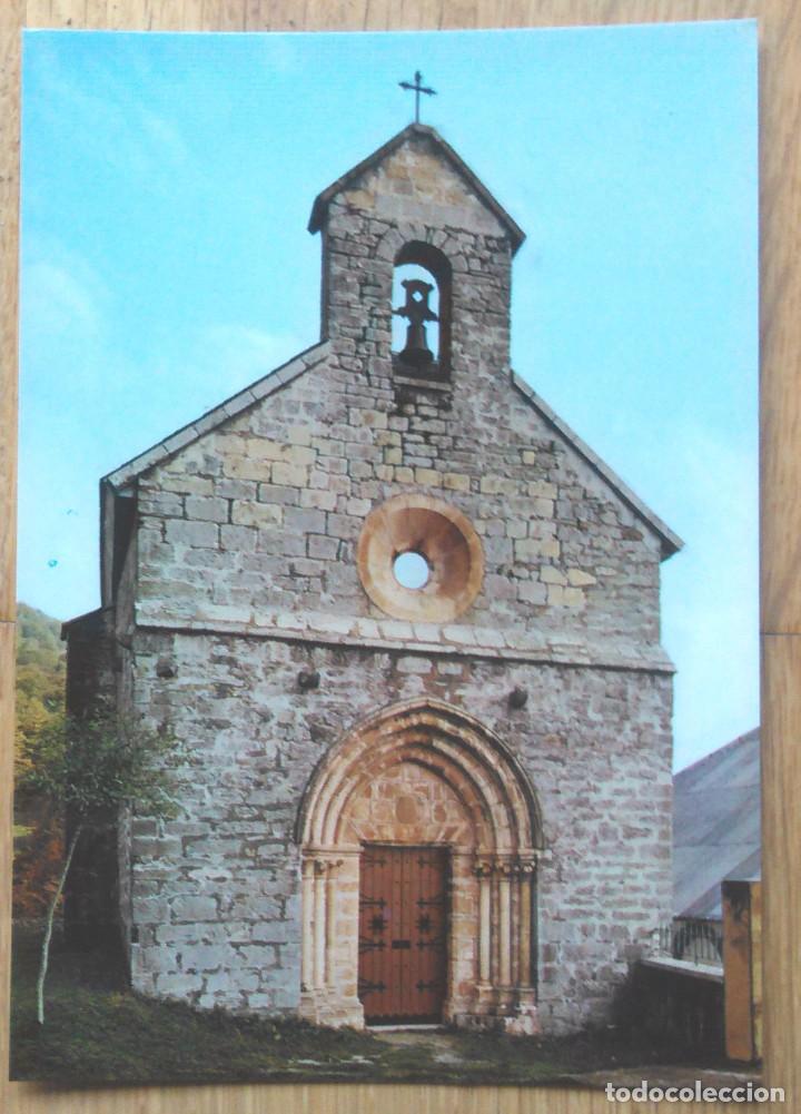 Postales: RONCESVALLES - IGLESIA DE LOS PEREGRINOS - Foto 1