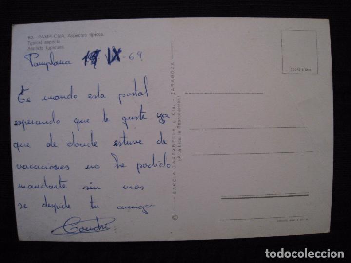 Postales: POSTAL PAMPLONA - ASPECTOS TIPICOS. - Foto 3