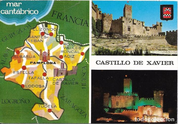 Postales: :::: A220 - POSTAL - CASTILLO DE JAVIER - Foto 1