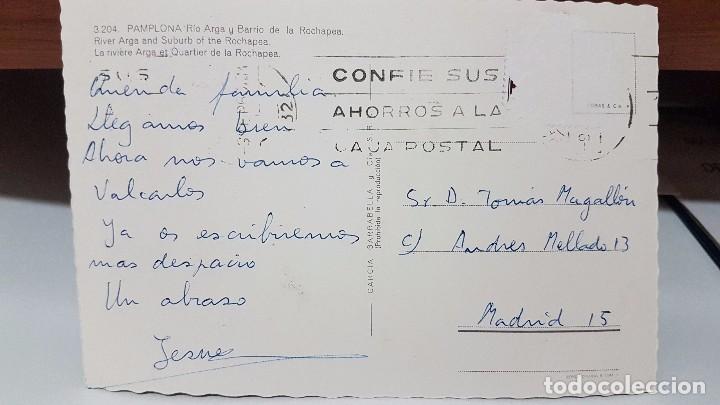 Postales: ANTIGUA POSTAL DE PAMPLONA NAVARRA - Foto 2