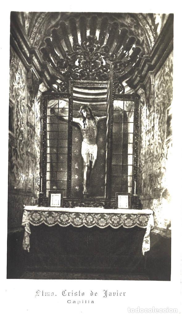 Postales: Santisimo Cristo de Javier. Capilla. Navarra. 1962 - Foto 1