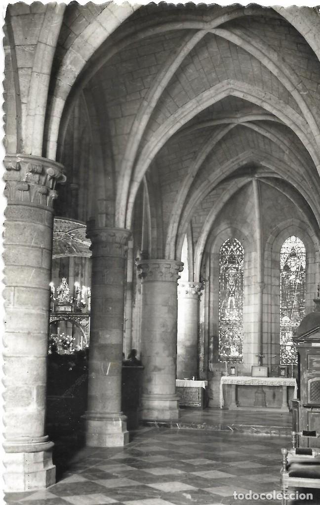 Postales: :::: QZ246- POSTAL - RONCESVALLES - NAVE LATERAL - Foto 1