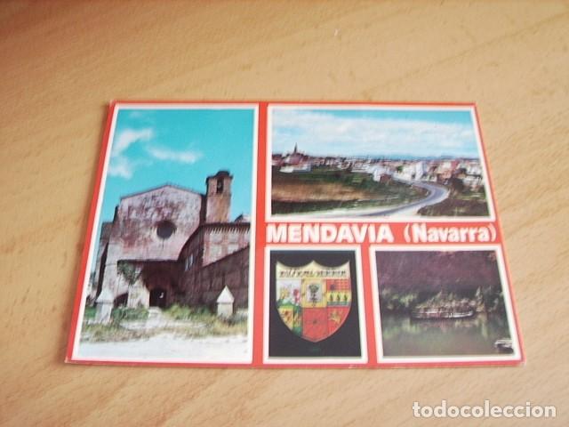 Postales: MENDAVIA ( NAVARRA ) DIVERSOS ASPECTOS - Foto 1