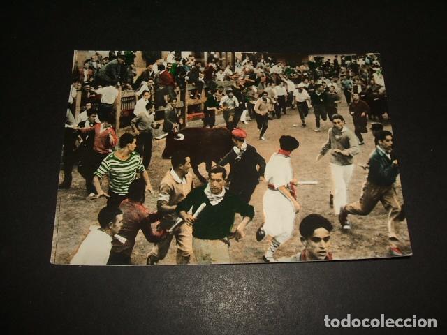 Postales: PAMPLONA EL ENCIERRO DE LOS TOROS - Foto 1