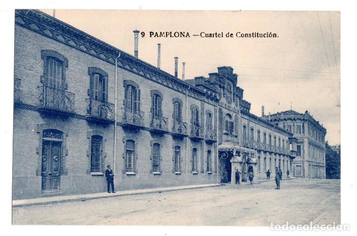 Postales: PAMPLONA (NAVARRA).- CUARTEL DE LA CONSTITUCI&Oacute;N - Foto 1