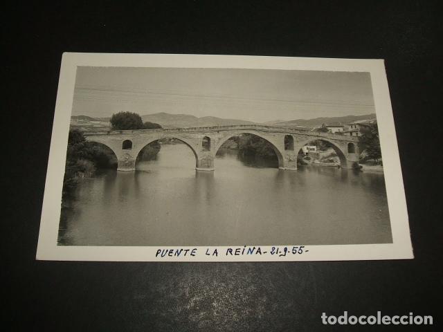Postales: PUENTE LA REINA NAVARRA - Foto 1