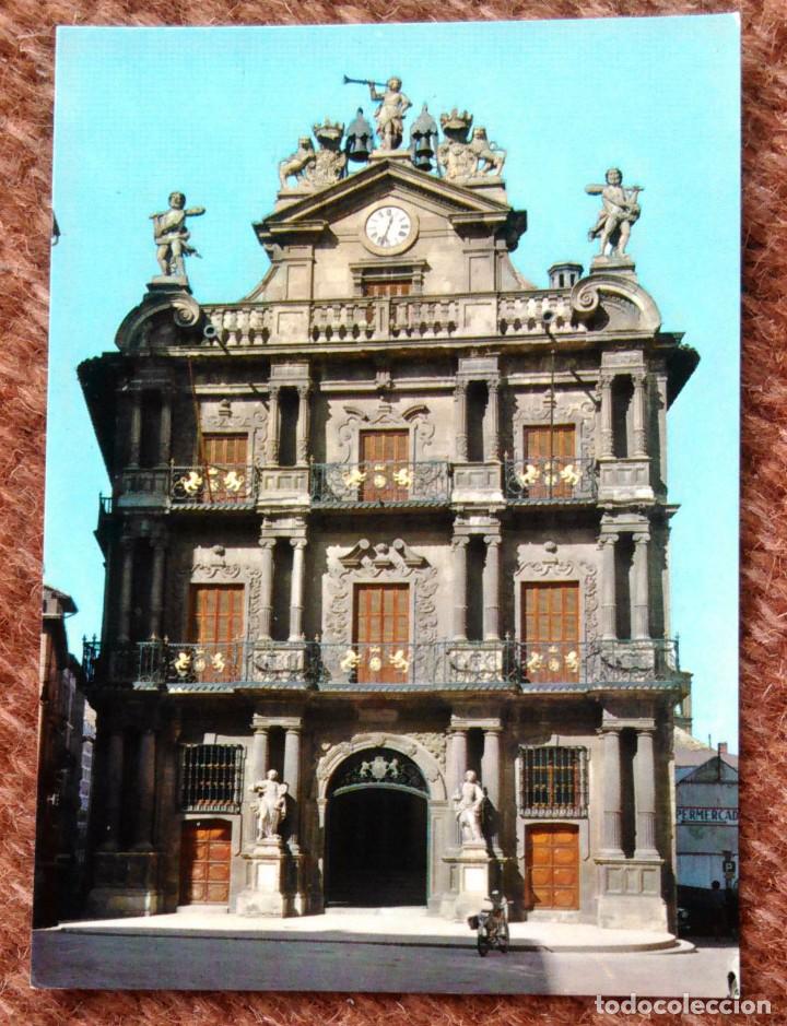 Postales: PAMPLONA - AYUNTAMIENTO - Foto 1