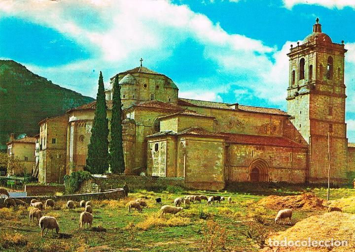 Postales: MONASTERIO DE IRACHE, DETRAS MATASELLO DE AYEGUI - Foto 1