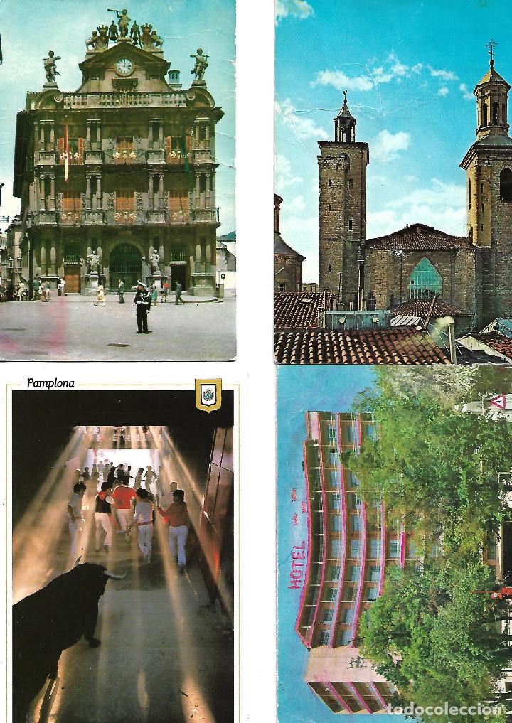 Postales: 9 POSTALES ANTIGUAS DE PAMPLONA CIRCULADAS - Foto 1