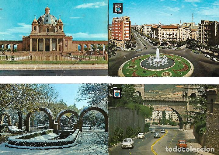 Postales: 9 POSTALES ANTIGUAS DE PAMPLONA CIRCULADAS - Foto 2