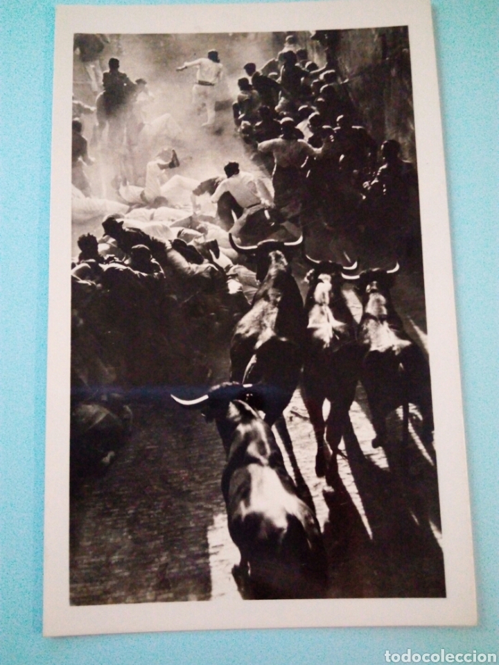 Postales: Postal de Pamplona. Encierro de los Toros. - Foto 1