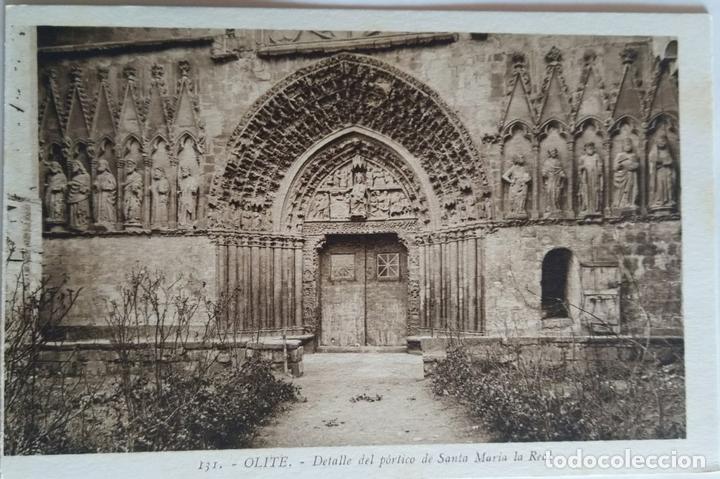Postales: OLITE LOTE 5 POSTALES - Foto 3