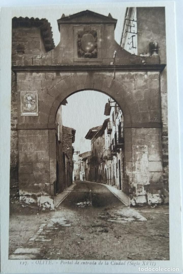 Postales: OLITE LOTE 5 POSTALES - Foto 2
