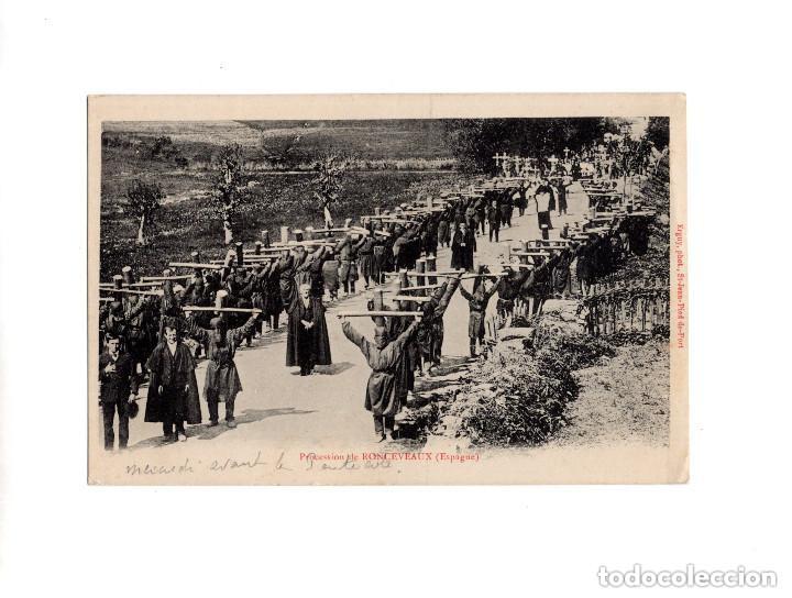 Postales: PROCESSION DE RONCEVEAUX ( ESPAGNE ), ERGUY, PHOTO - Foto 1