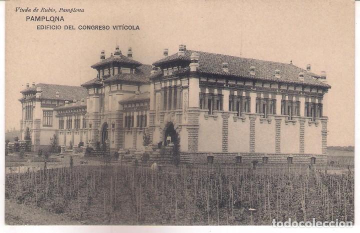 Postales: POSTAL DE PAMPLONA - EDIFICIO DEL CONGRESO VIT&Iacute;COLA . - Foto 1