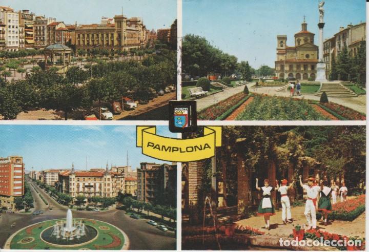 Postales: (13) PAMPLONA. PLAZA DEL CAUDILLO, ... - Foto 1