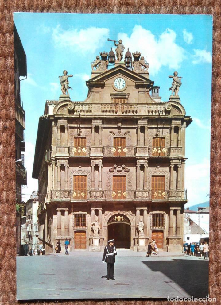 Postales: PAMPLONA - AYUNTAMIENTO - Foto 1