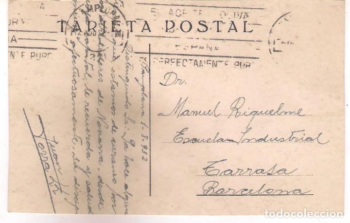Postales: POSTAL PAMPLONA - PLAZA DEL CASTILLO . - Foto 2