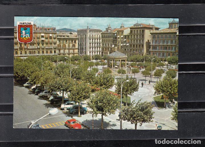 Postales: N&ordm; 2 PAMPLONA. PLAZA DEL CAUDILLO - Foto 1