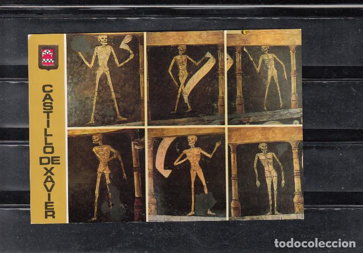 Postales: CASTILLO DE XAVIER. LA DANZA DE LA MUERTE - Foto 1