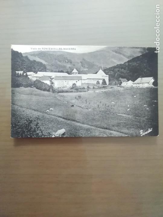 Postales: POSTAL VISTA DE RONCESVALLES-NAVARRA - Foto 1