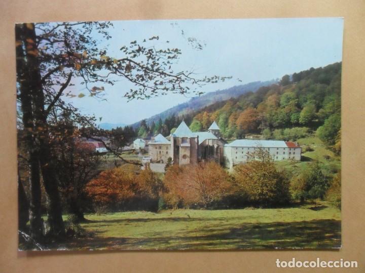 Postales: POSTAL - RONCESVALLES (NAVARRA) - ABSIDE EXTERIOR - ED. COMPLEX - Foto 1