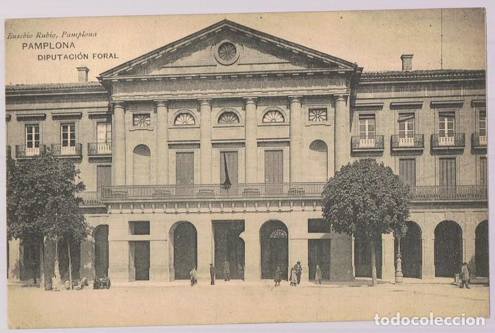 Postales: POSTAL PAMPLONA DIPUTACI&Oacute;N FORAL - Foto 1