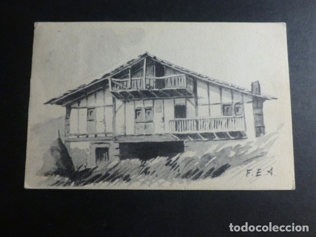 Postales: ECHEBERCEA ARIZCUN NAVARRA CASERIO POSTAL - Foto 1
