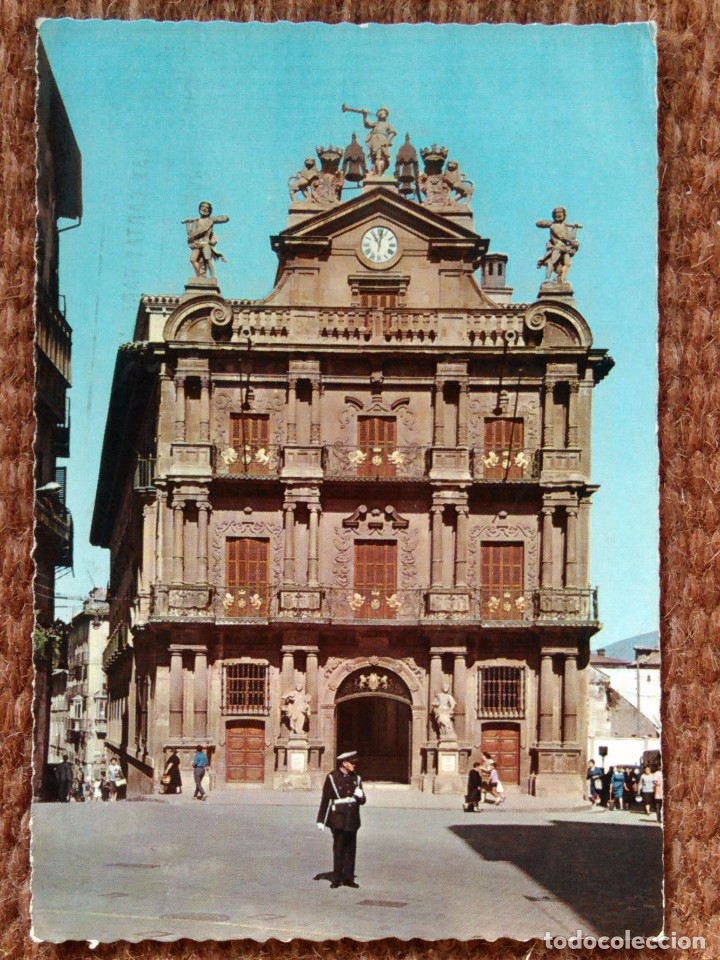 Postales: PAMPLONA - AYUNTAMIENTO - Foto 1