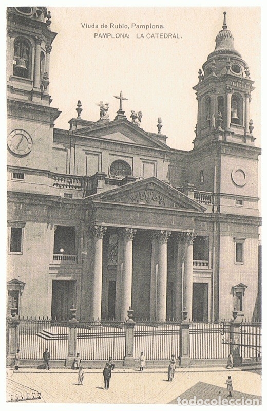 Postales: POSTAL PAMPLONA LA CATEDRAL - Foto 1