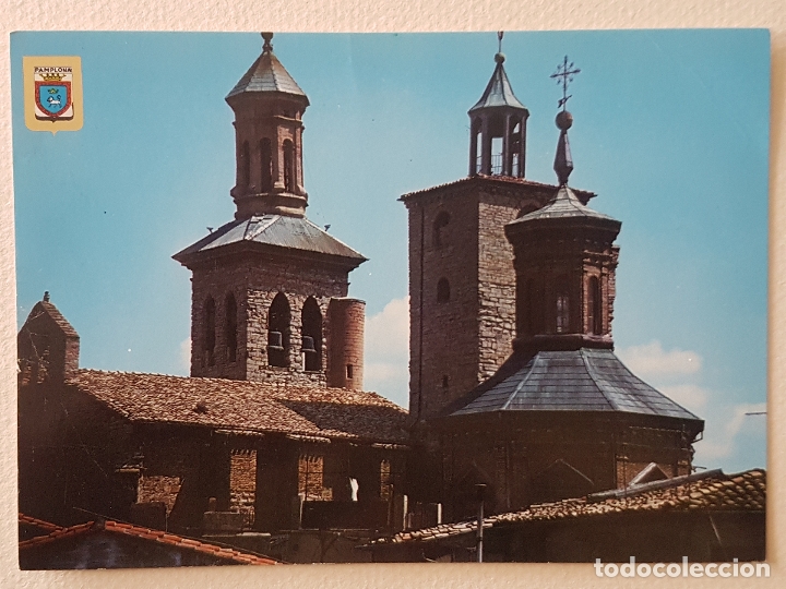 Postales: PAMPLONA TEJADO DE SAN CERNIN POSTAL - Foto 1