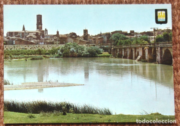 Postales: TUDELA - RIO EBRO - Foto 1