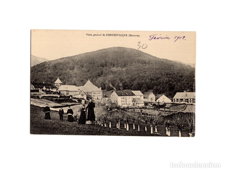 Postales: RONCESVALLES.(NAVARRA).- VISTA GENERAL. - Foto 1