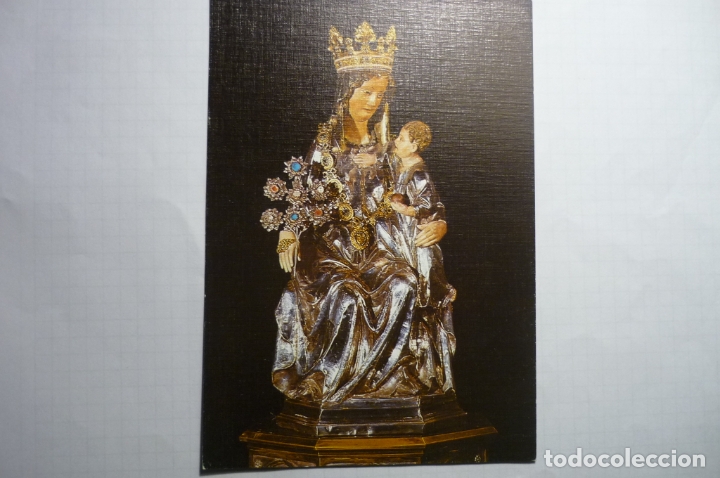 Postales: POSTAL RONCESCAlles - colegiata virgen - Foto 1