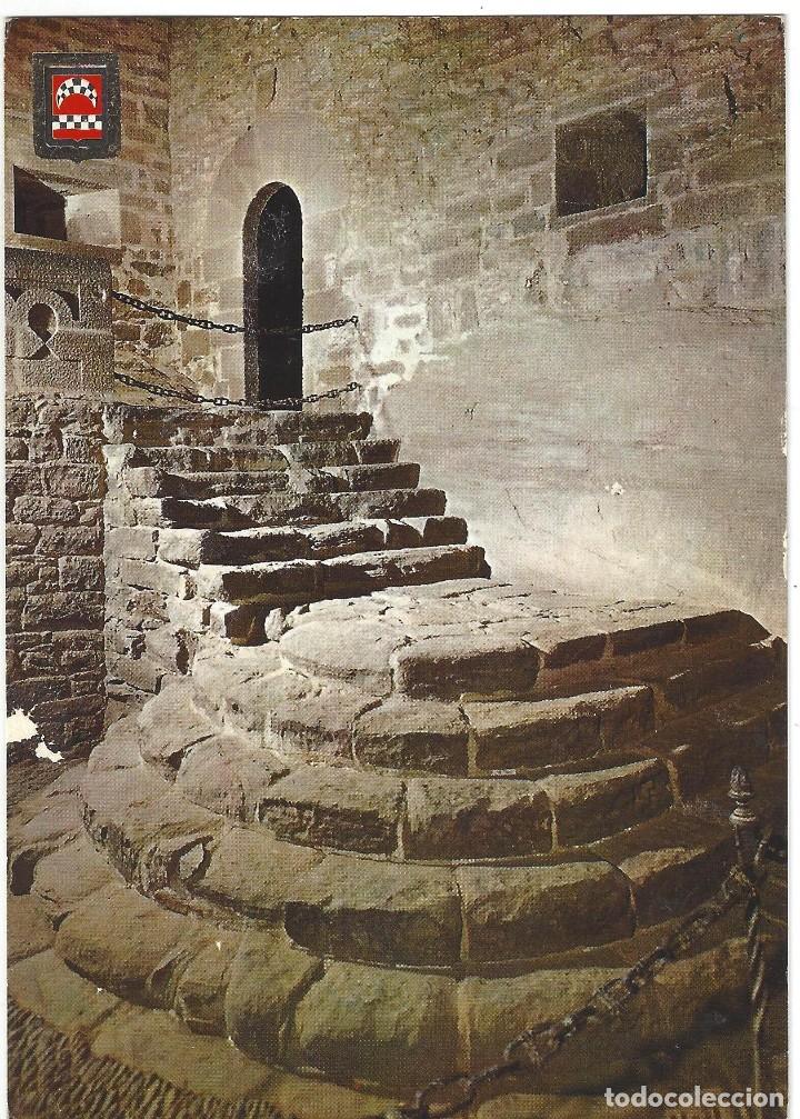 Postales: LOTE DE 2 POSTALES- JAVIER. CASTILLO. NAVARRA- SIN CIRCULAR - Foto 4