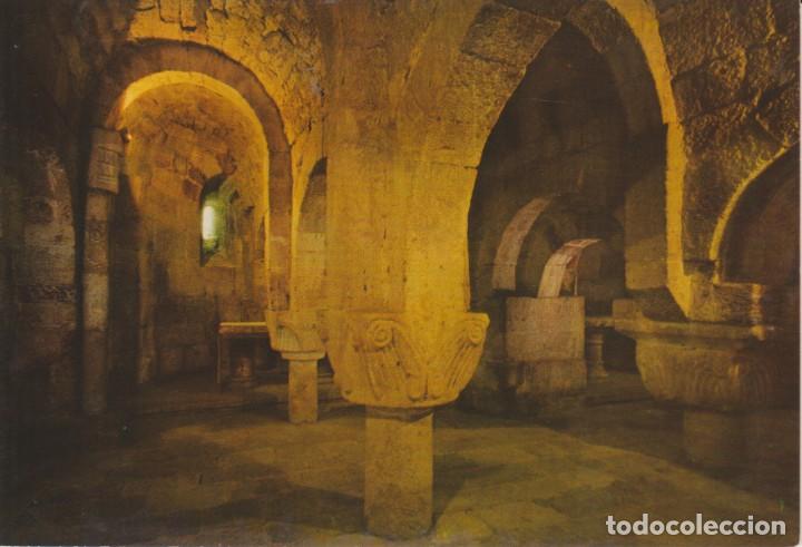 Postales: (3) REAL MONASTERIO DE LEYRE. NAVARRA. CRIPTA ... SIN CIRCULAR - Foto 1