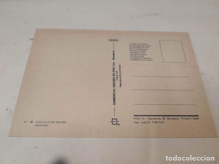 Postales: NAVARRA - POSTAL CASTILLO DE XAVIER - XAVIERADA - Foto 2