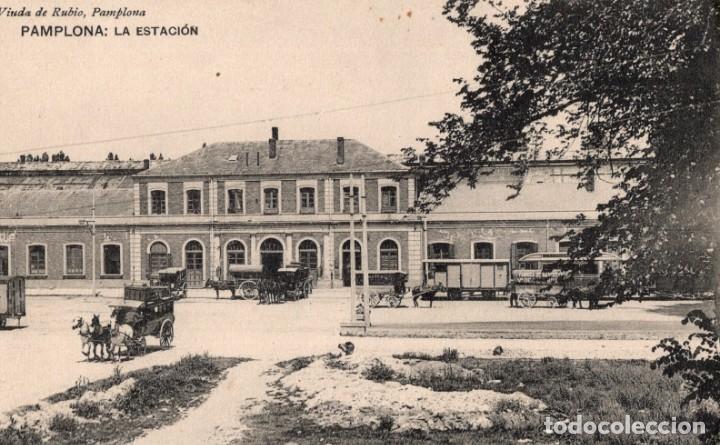Postales: pamplona. la estaci&oacute;n - Foto 1