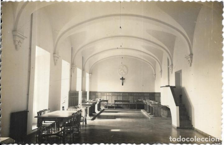 Postales: :::: VF692 - POSTAL - MONASTERIO DE LEYRE - REFECTORIO - Foto 1