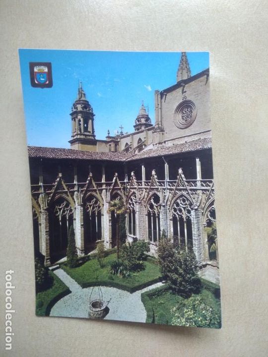 Postales: Postal pamplona, claustros catedral - Foto 1