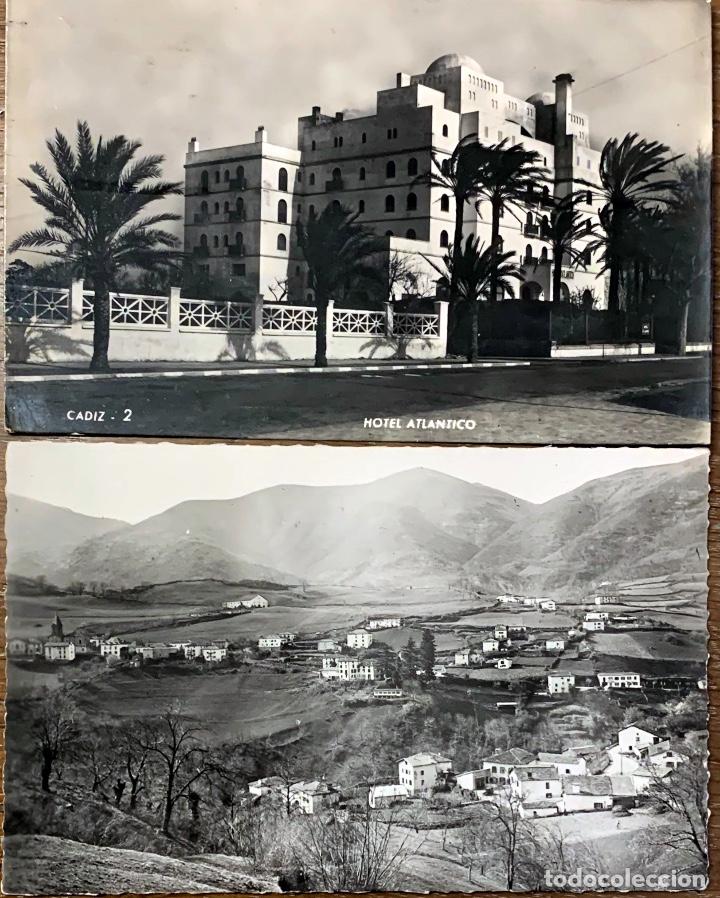 Postales: DOS POSTALES. CADIZ-HOLANDA. NAVARRA-FRANCIA - Foto 1