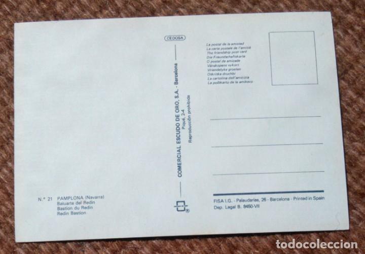 Postales: PAMPLONA - BALUARTE DEL REDIN - Foto 2