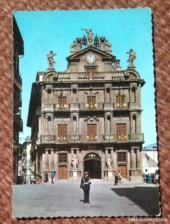 Postales: PAMPLONA - AYUNTAMIENTO - Foto 1